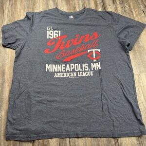 Minnesota Twin MLB Men's 2XL Short Sleeve T-shirt Baseball